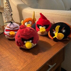 Space Angry Birds plush lot